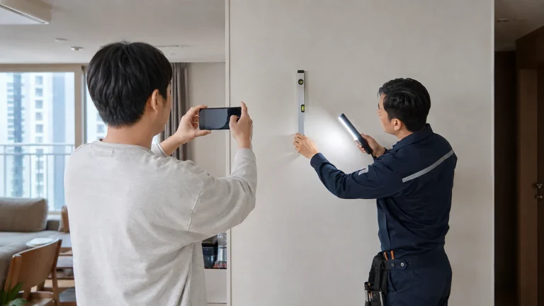 집수리 현장 점검과 견적 비교 참고 사진