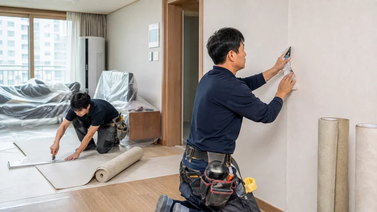 집수리 현장 점검과 견적 비교 참고 사진